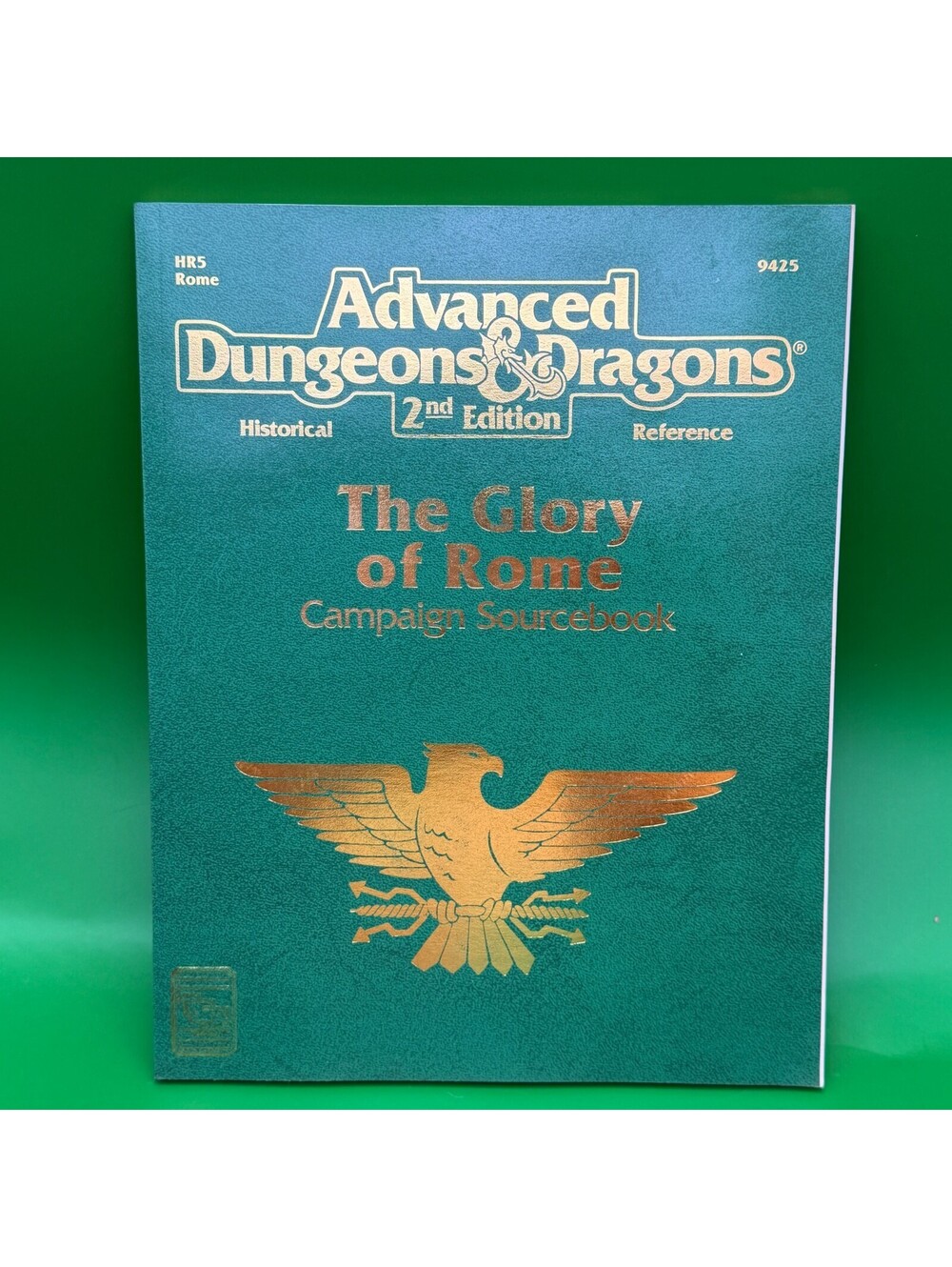 Advanced D&D, 2nd Edition, Campaign Sourcebook - The Glory of Rome, with map